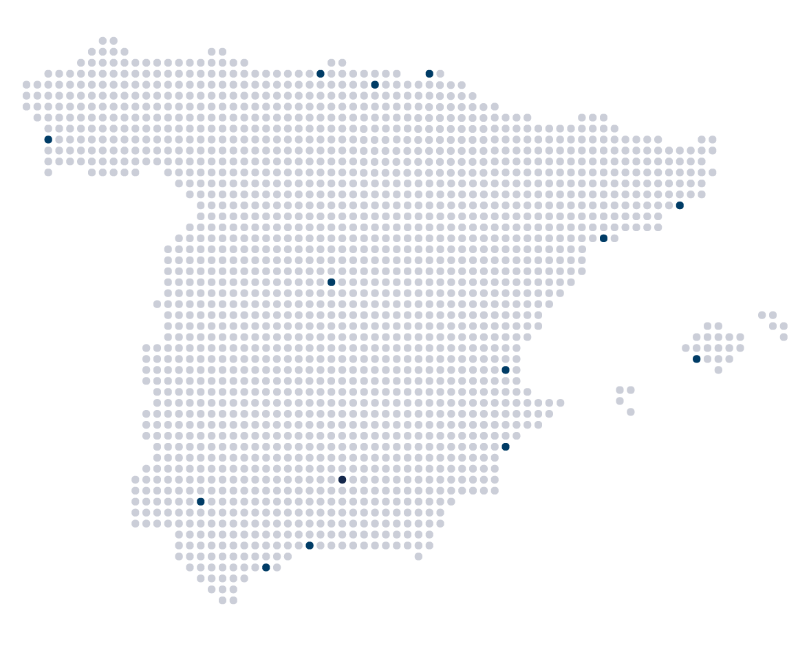 Delegaciones de GRUPO LAE FINCAS en España